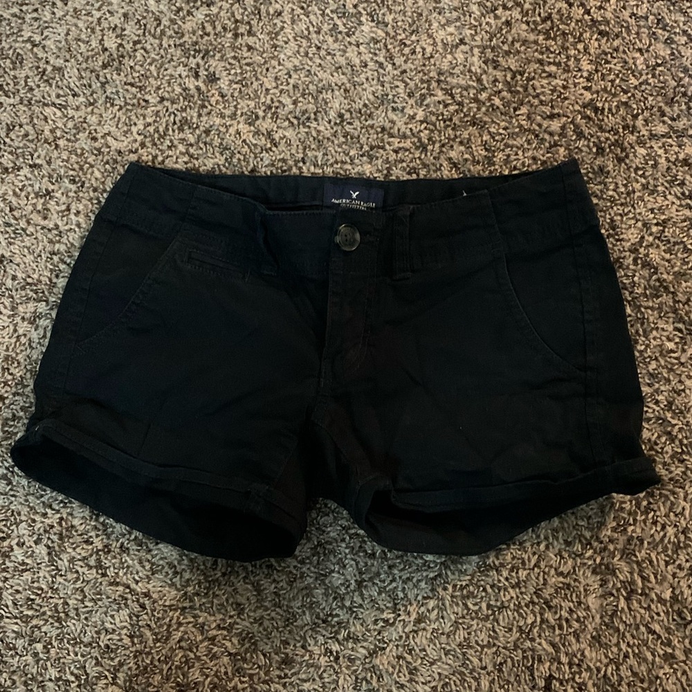 Black American Eagle shorts